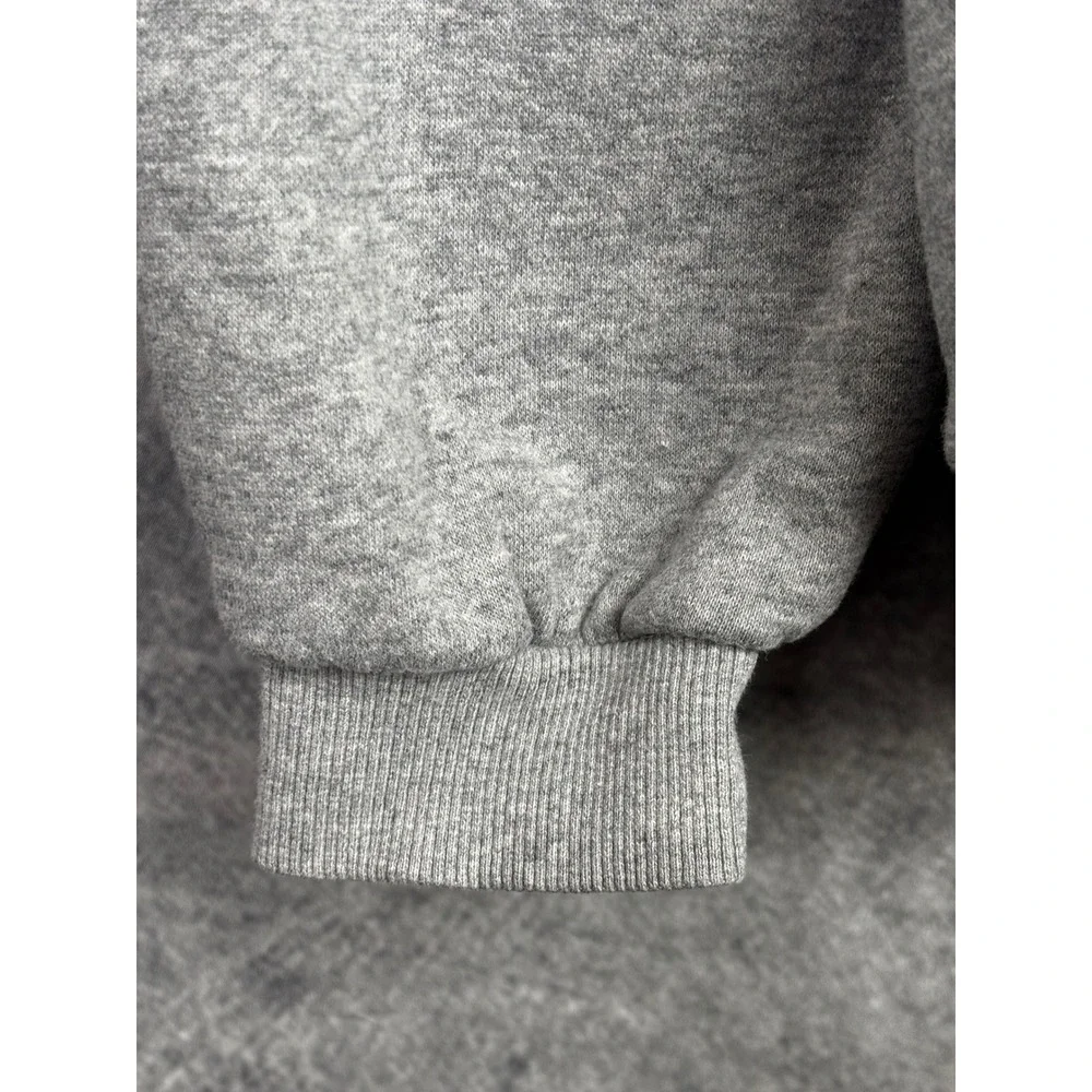 Nike Gray Hoodie White Embroidered Swish Youth Size XL